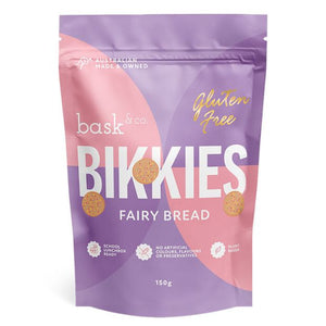 Bask & Co Gluten Free Bikkies - Fairy Bread 150g