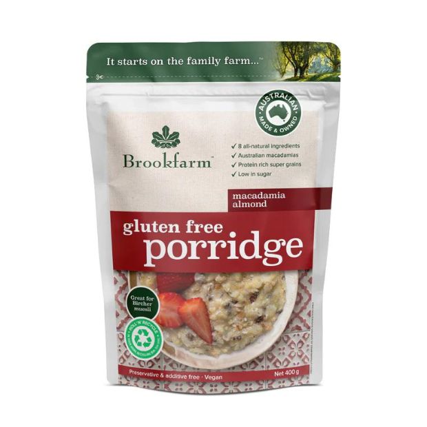 Brookfarm Gluten Free Porridge 400g