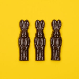 Happy Tummies Easter Bunny Dark Choc 105g - 3 Pack - Happy Tummies Pty Ltd