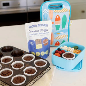 Food to Nourish Chocolate Muffin Lunchbox Baking Mix 360g