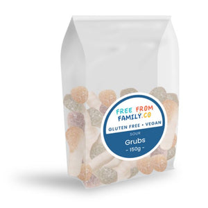 Free From Family Co Lollies Sour Grubs 150g