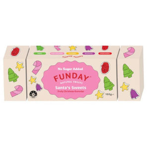 Funday Festive Santa's Sweets Fruity Christmas Gummies 100g