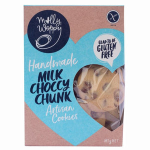 Molly Woppy Handmade Milk Choccy Chunk Artisan Cookies 185g