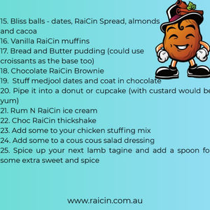RaiCin Raisin Cinnamon Spread 270g