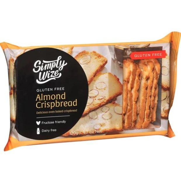 Simply Wize Almond Crispbread 120g