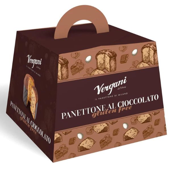 Vergani Gluten Free Panettone Chocolate 600g