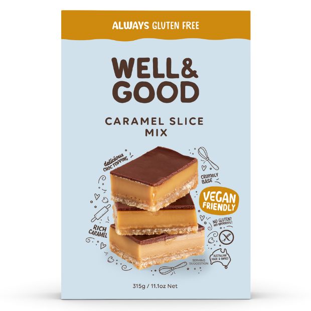 Well & Good Caramel Slice Mix 315g