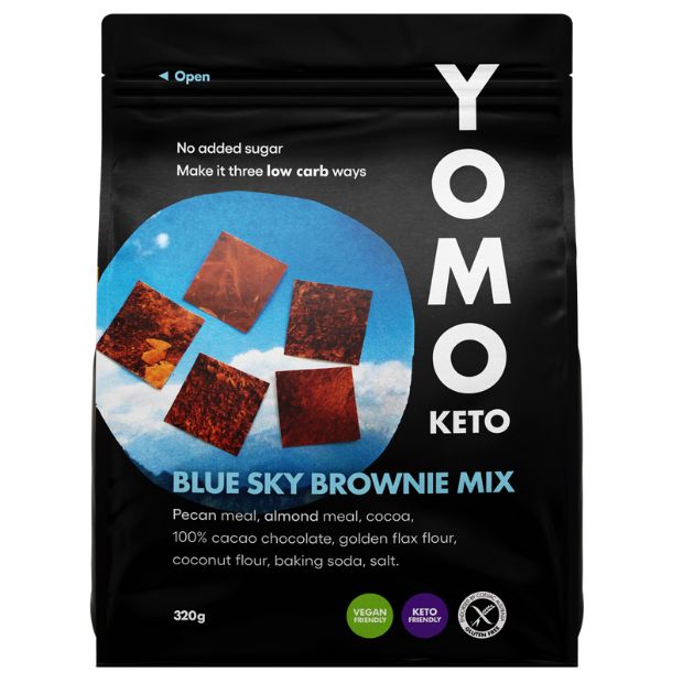 Yomo Keto Blue Sky Brownie Mix 320g