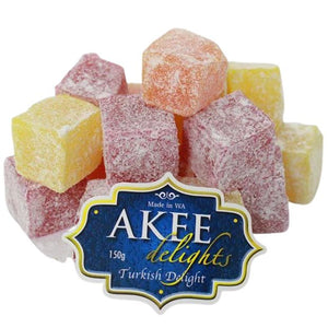 Akee Delights Assorted Turkish Delight 600g