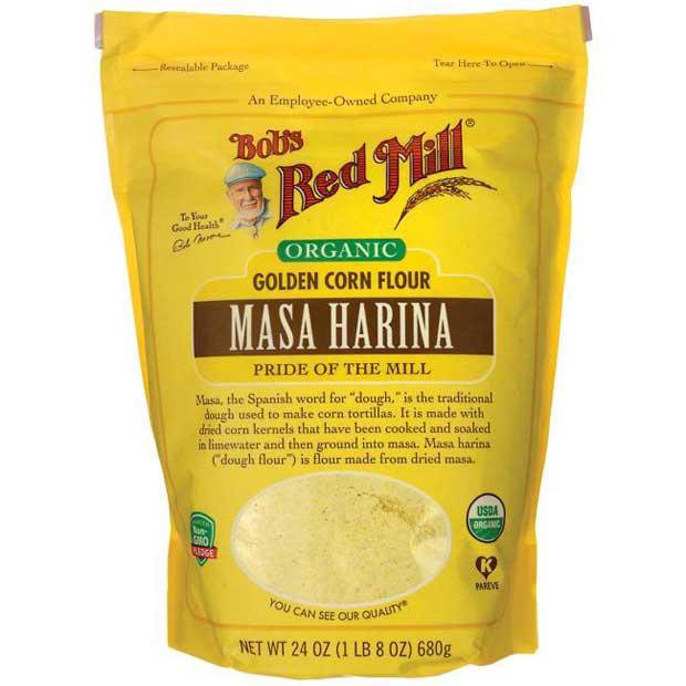 Bobs Red Mill Organic Masa Harina Golden Corn Flour 680g - Happy Tummies
