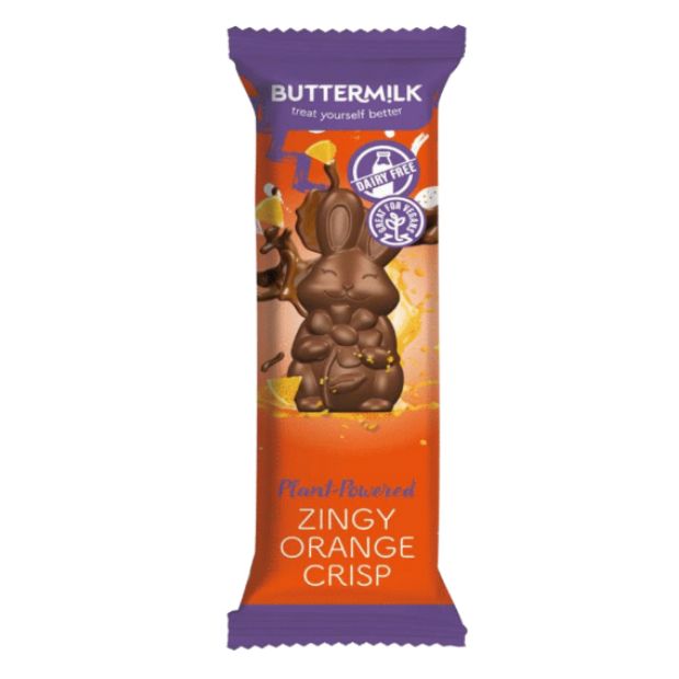 Buttermilk Zingy Orange Crisp Chocolate Bunny 35g