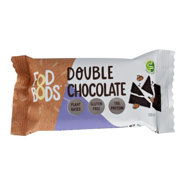 Fodbods Protein Bar Double Chocolate 50g