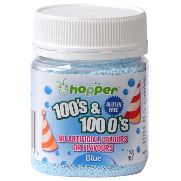 Hopper 100s & 1000s Blue 150g - Happy Tummies
