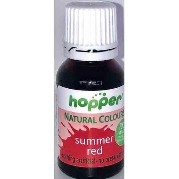 Hopper Natural Food Coloring Summer Red 20g - Happy Tummies