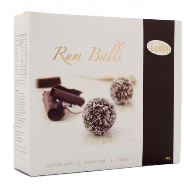 Leda Chocolate Rum Balls 160g - Happy Tummies
