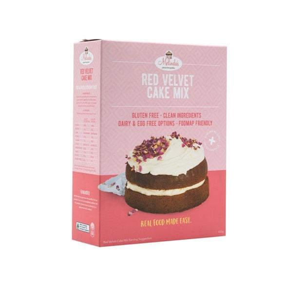 Melindas Decadent Red Velvet Cake 430g - Happy Tummies