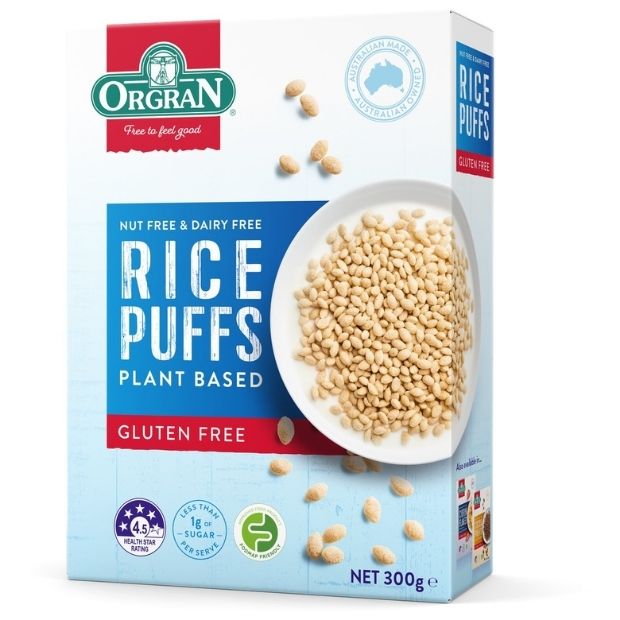 Orgran Rice Puffs 300g
