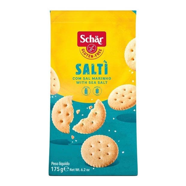 Schar Salti Crackers 175g **FRAGILE - NO REFUND FOR BROKEN CRACKERS**
