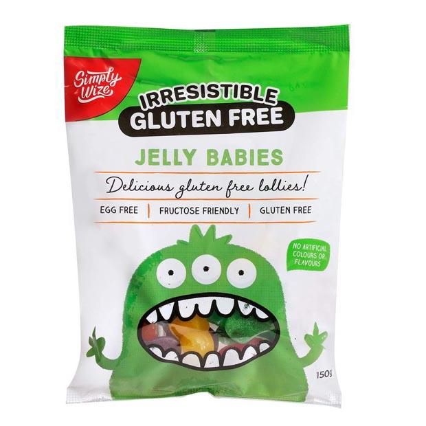 Simply Wize Irresistible Gluten Free Jelly Babies 150g - Happy Tummies
