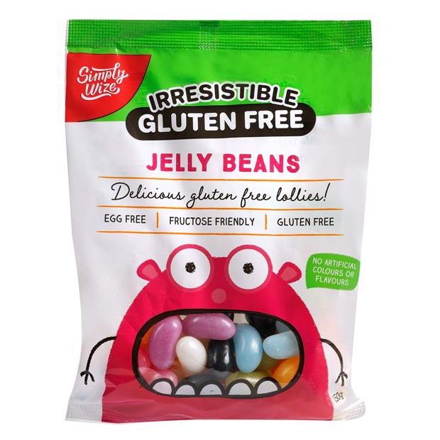 Simply Wize Irresistible Gluten Free Jelly Beans 150g - Happy Tummies