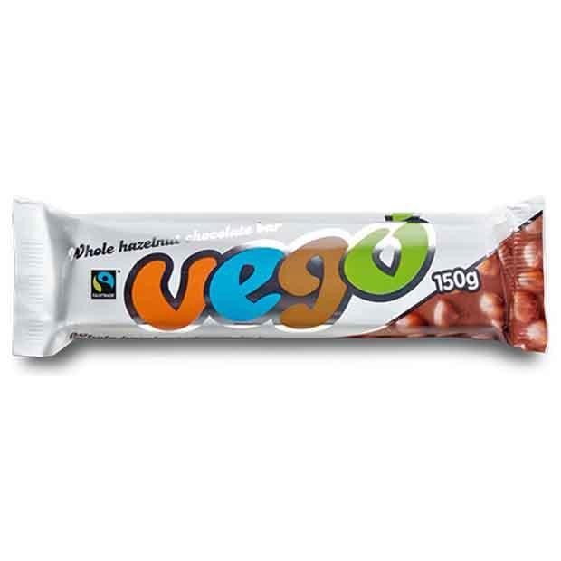 Vego Hazelnut Chocolate Bar 150g - Happy Tummies