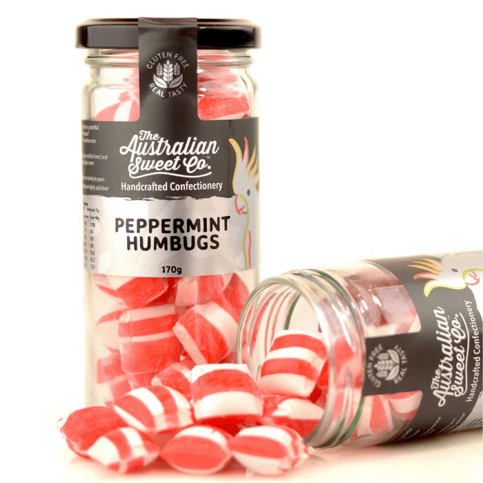 Australian Sweet Co Humbugs Peppermint 170g