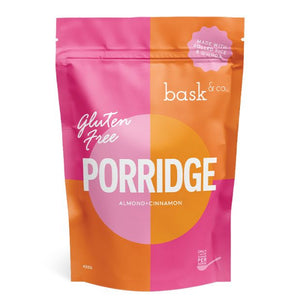 Bask & Co Gluten Free Porridge Almond & Cinnamon 400g
