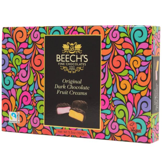Beech's Fine Chocolates Dark Choc Fruit Creams 150g