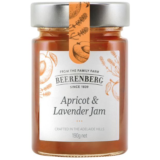 Beerenberg Apricot & Lavender Jam 190g