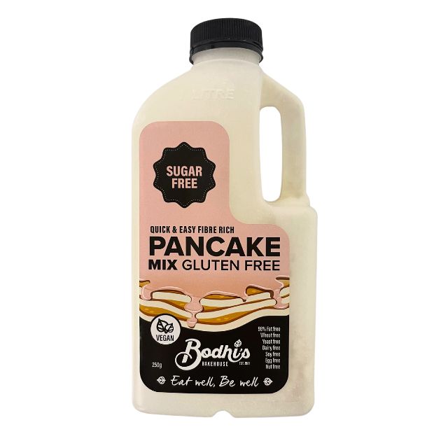 Bodhis Bakehouse Pancake Mix Sugar Free 250g
