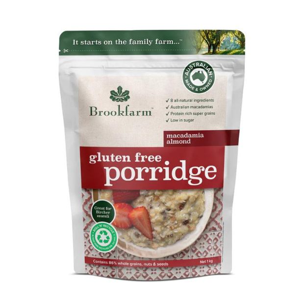 Brookfarm Gluten Free Porridge 1kg