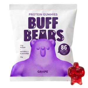 Buff Bears Protein Gummies Grape 32g