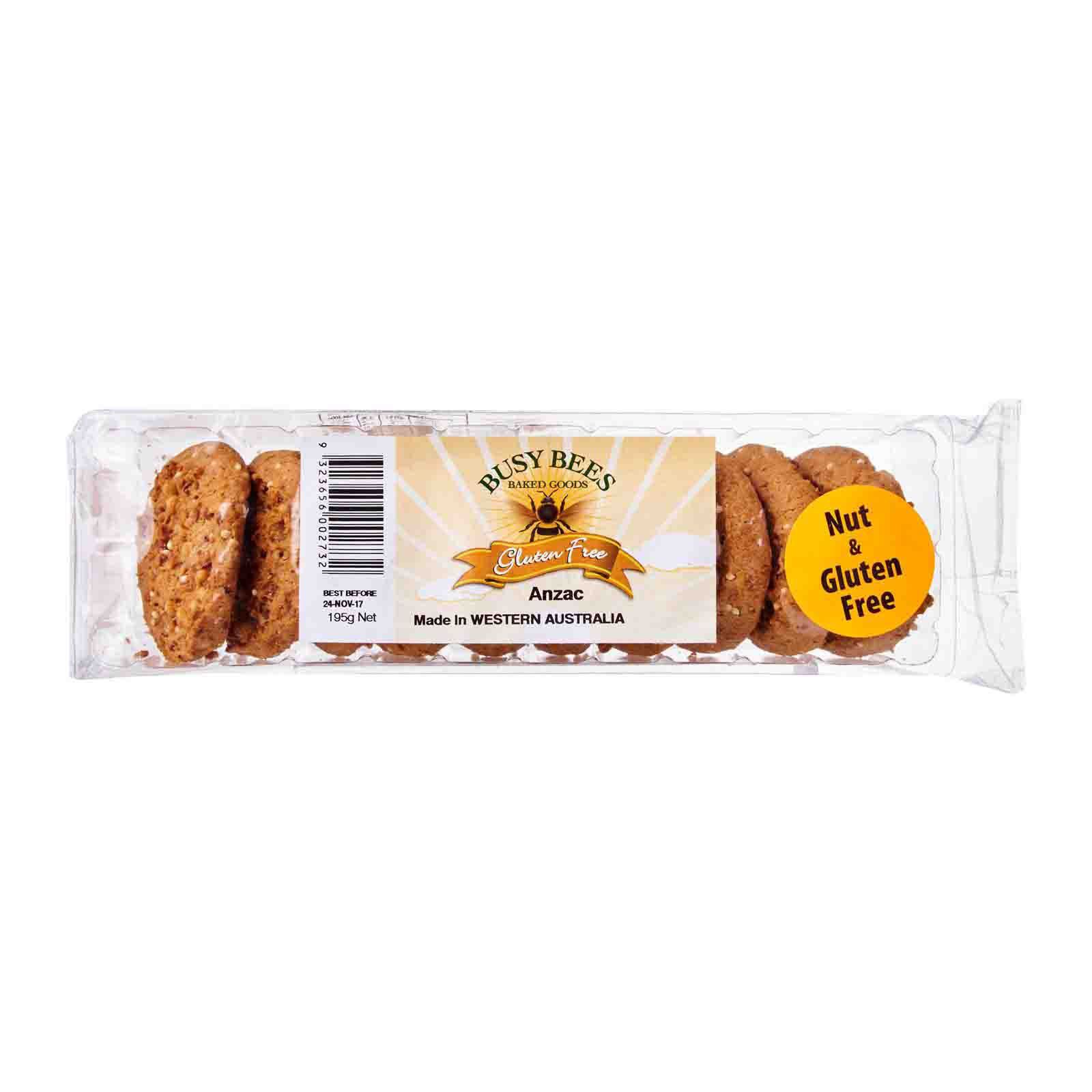 Busy Bees Anzac Biscuits 195g - Happy Tummies