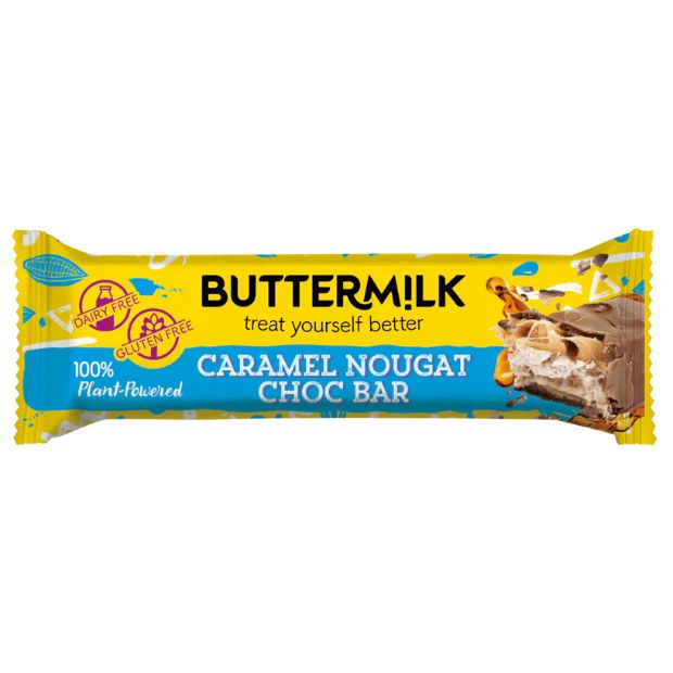 Buttermilk Caramel Nougat Choccy Bar 40g