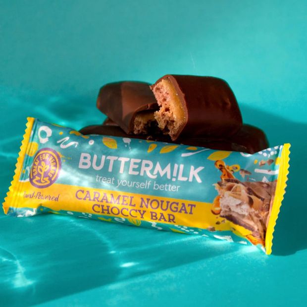 Buttermilk Caramel Nougat Choccy Bar 40g