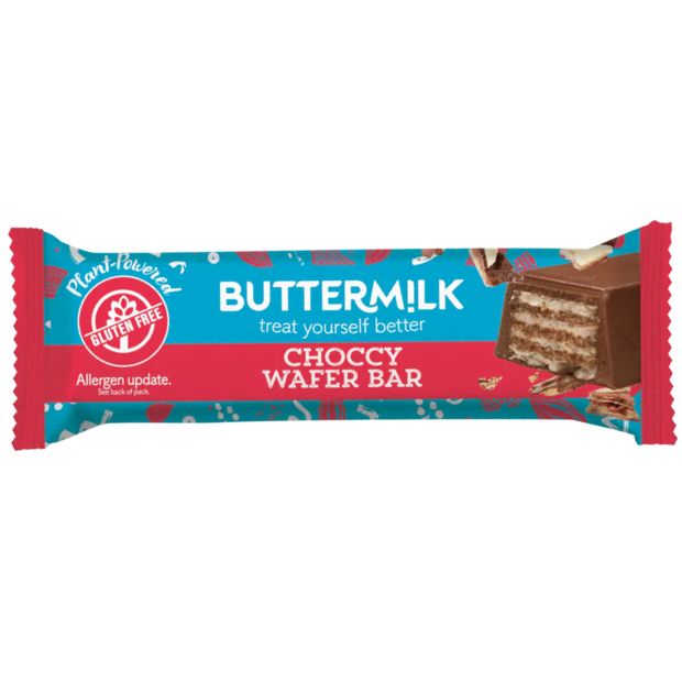 buttermilk choccy bar, plant-powered, gluten free, shop online at happy tummies