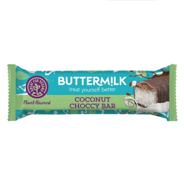 Buttermilk Coconut Choc Bar 45g