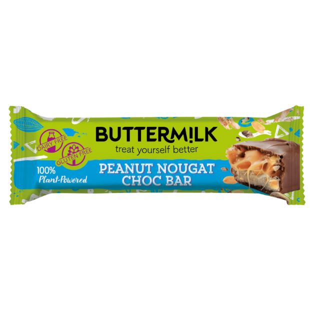 Buttermilk Peanut Nougat Choccy Bar 50g
