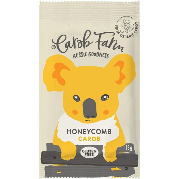 Carob Farm Carob Koala Honeycomb 15g