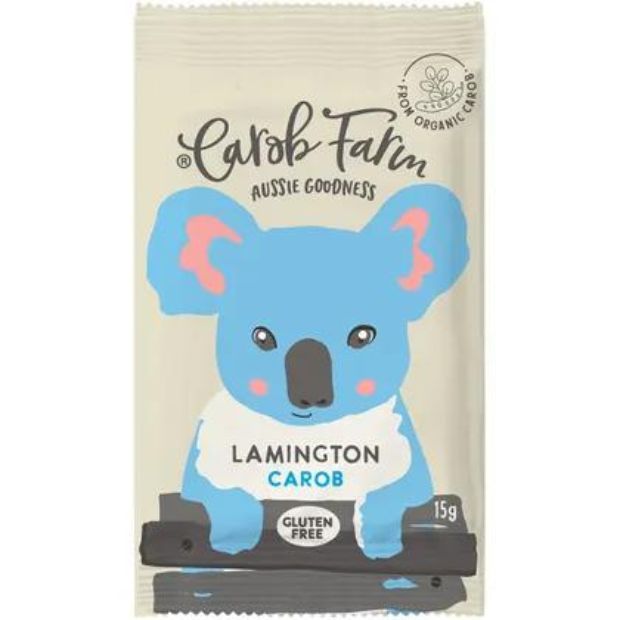 Carob Farm Carob Koala Lamington 15g