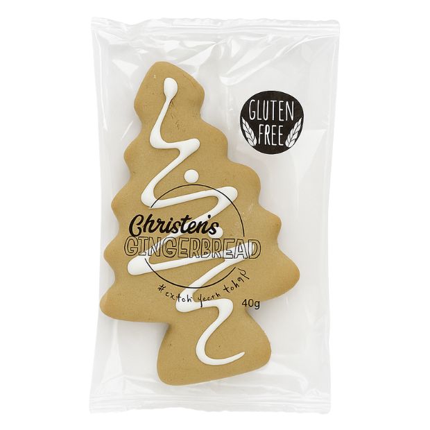Christen's Gingerbread Gluten Free Gingerbread Tree 40g
