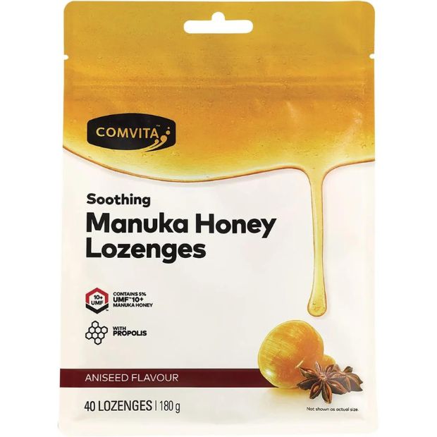 Comvita Manuka Honey Lozenges Aniseed 180g