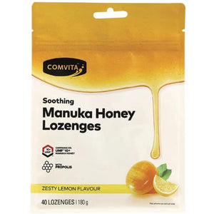 Comvita Manuka Honey Lozenges Zesty Lemon