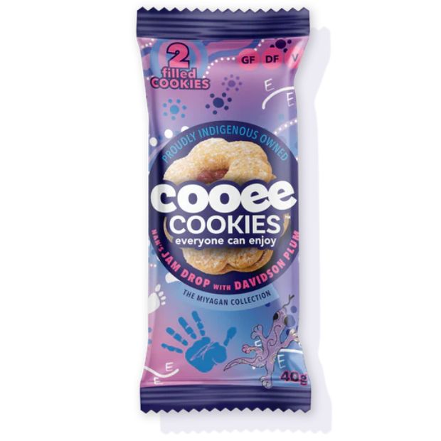 Cooee Cookies Nan's Jam Drop with Davidson Plum 40g