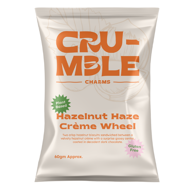Crumble Charms Hazelnut Haze Crème Wheel 60g