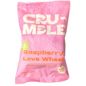 Crumble Charms Raspberry Love Wheel 60g