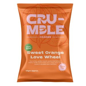 Crumble Charms Sweet Orange Love Wheel 60g