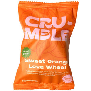 Crumble Charms Sweet Orange Love Wheel 60g