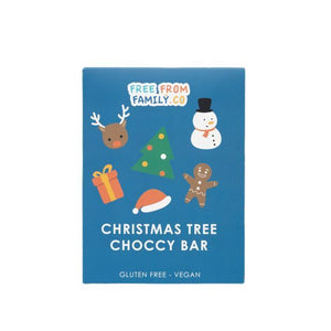 Free From Family Co Christmas Tree Mylk Choc Carnival 80g