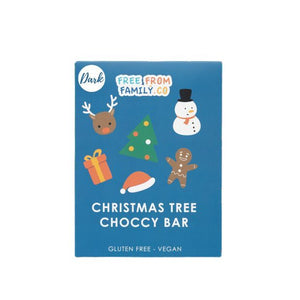 Free From Family Co Christmas Tree Dark Choc 75g